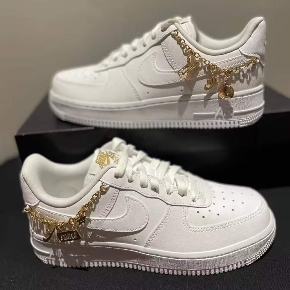 Air Force 1 LX Lucky Charms 金飾 金鍊 可拆式 DD1525-100-規格圖5