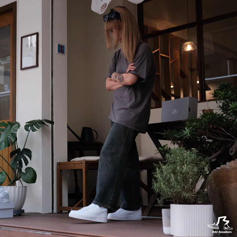 Nike Air Force 1 經典款 AF1 全白 CW2288-111 男 DD8959-100 女-細節圖6