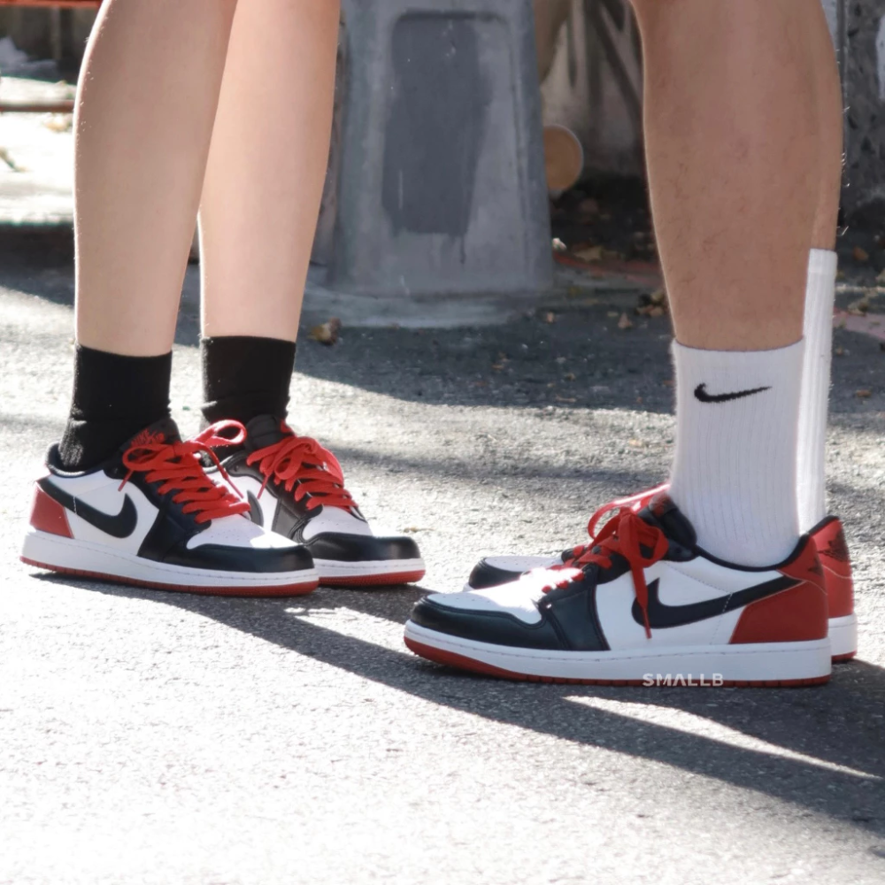 Air Jordan 1 Low OG ＂Black Toe＂CZ0790/0858-106 黑紅 黑腳趾-細節圖4