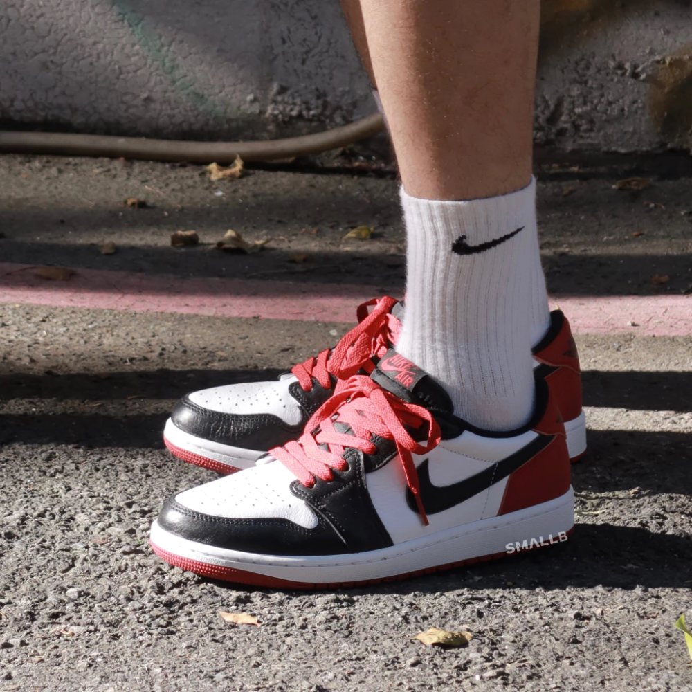 Air Jordan 1 Low OG ＂Black Toe＂CZ0790/0858-106 黑紅 黑腳趾-規格圖6