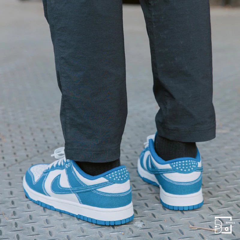 Nike Dunk Low SE DV0834-101 DV0834-100 牛仔布 單寧藍 米-細節圖4