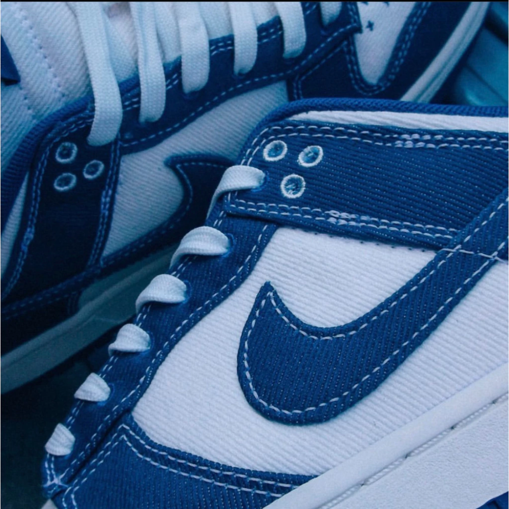 Nike Dunk Low SE DV0834-101 DV0834-100 牛仔布 單寧藍 米-細節圖7