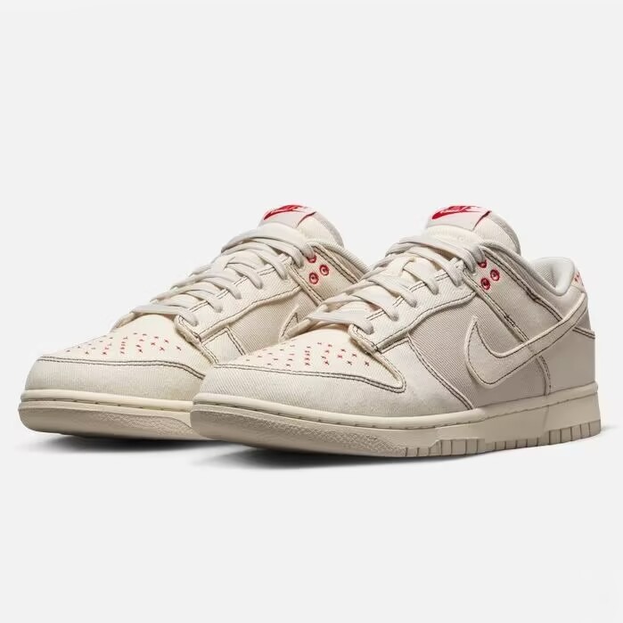 Nike Dunk Low SE DV0834-101 DV0834-100 牛仔布 單寧藍 米-細節圖8