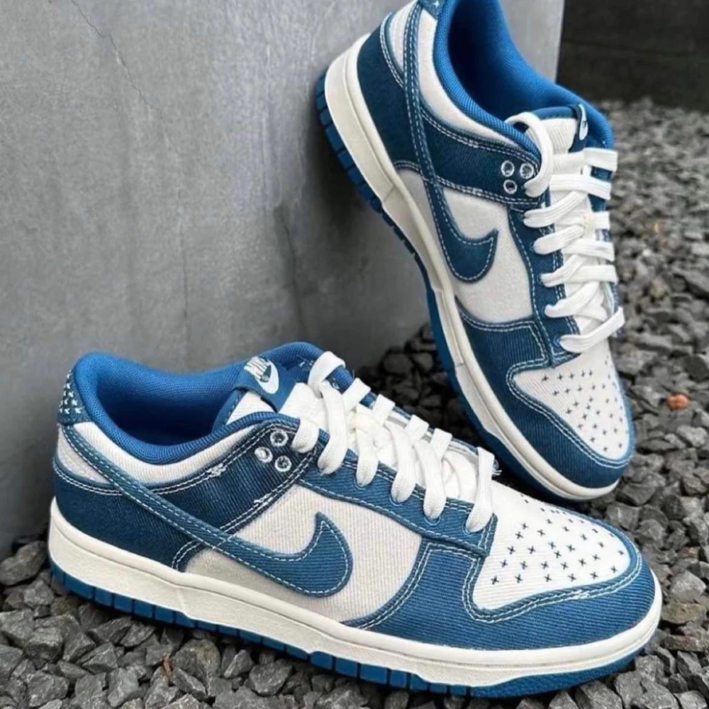 Nike Dunk Low SE DV0834-101 DV0834-100 牛仔布 單寧藍 米-規格圖11
