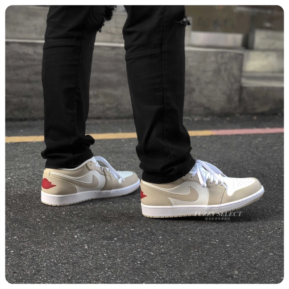 Air Jordan 1 Low SE Sail Rattan 奶茶色 燕麥色 FB7168-121-細節圖7