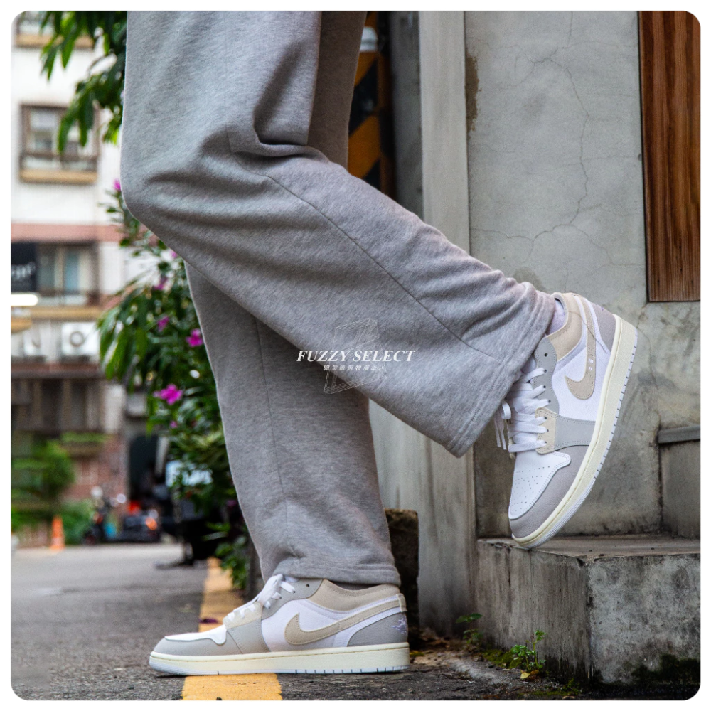 Air Jordan 1 Low Craft Tech Grey 麂皮 灰白 DN1635-002-細節圖2