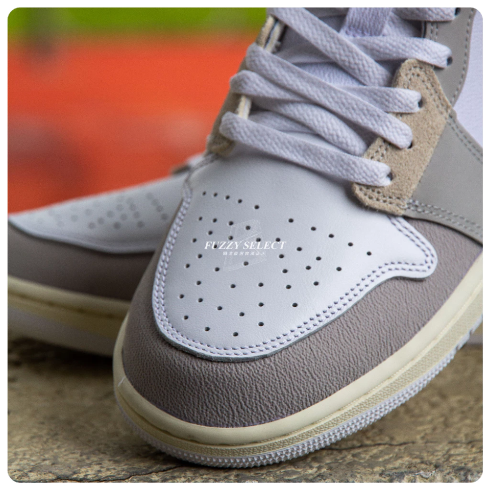 Air Jordan 1 Low Craft Tech Grey 麂皮 灰白 DN1635-002-細節圖8