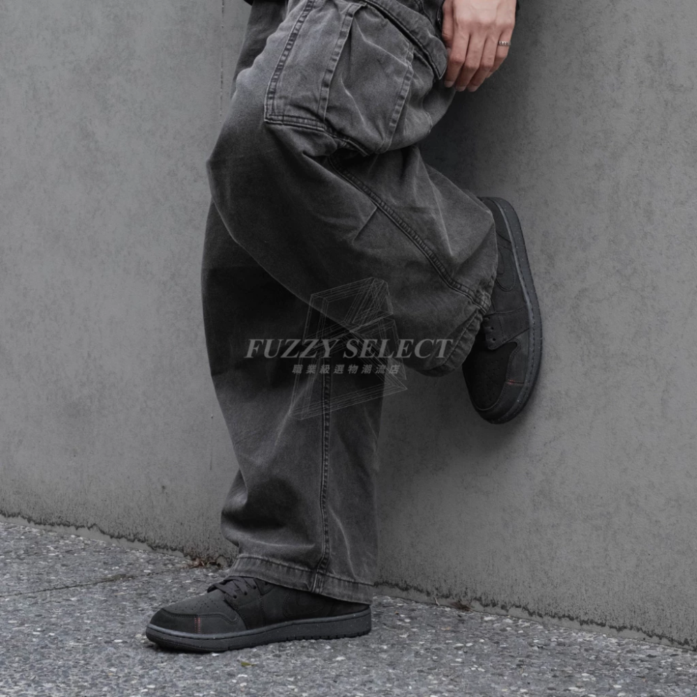 Air Jordan 1 Low SE Craft 黑魂 黑霧 黑麂皮 黑 FD8635-001-細節圖3