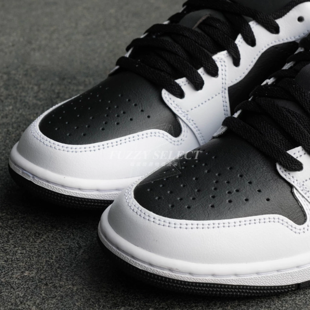 Air Jordan 1 Low 白黑金 白黑 金勾 白 黑 金 553558-172 553560-細節圖7