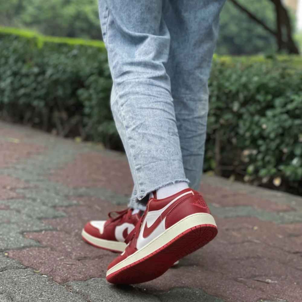 Air Jordan 1 Low Dune Red 沙丘紅 FJ3459-160 FJ3465-160-細節圖5