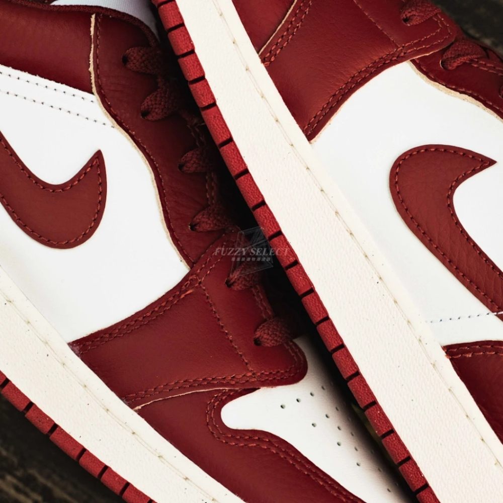 Air Jordan 1 Low Dune Red 沙丘紅 FJ3459-160 FJ3465-160-細節圖7