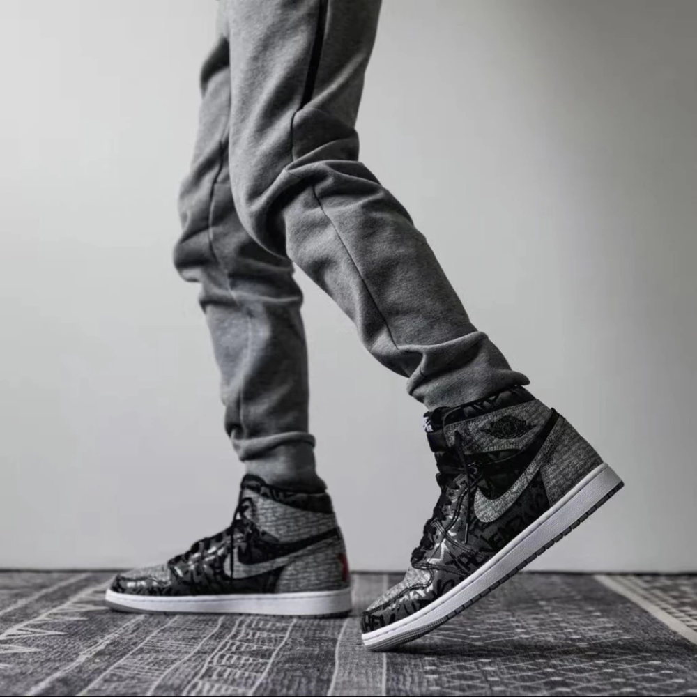 Air Jordan 1 High OG Rebellionaire 禁穿 555088-036-細節圖2
