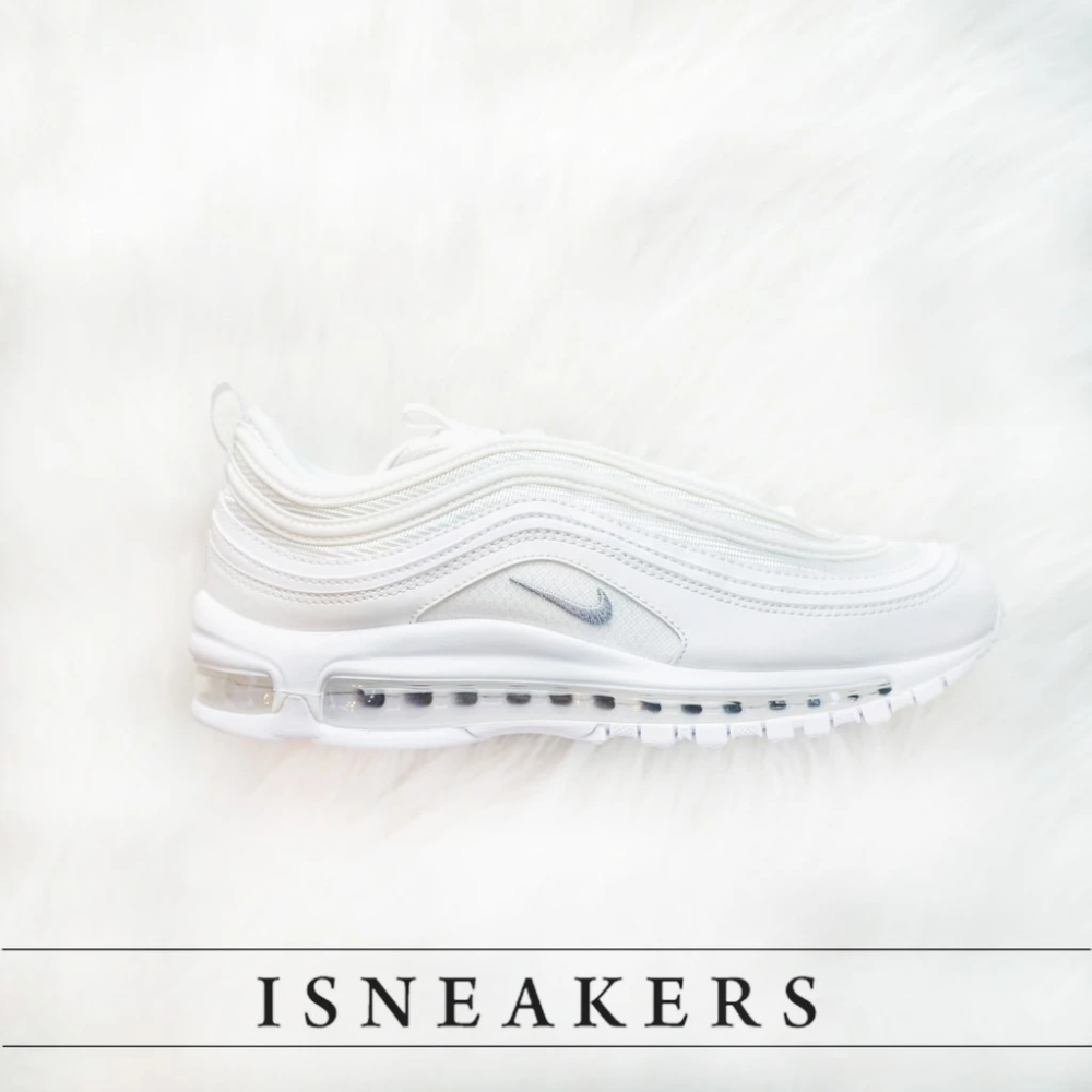 Nike Air Max 97 全白 灰勾 3M反光 休閒鞋 慢跑鞋 921826-101-細節圖2