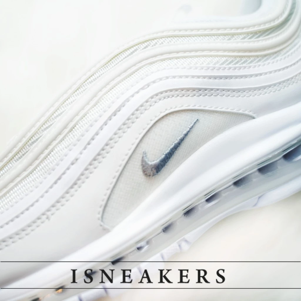 Nike Air Max 97 全白 灰勾 3M反光 休閒鞋 慢跑鞋 921826-101-細節圖3