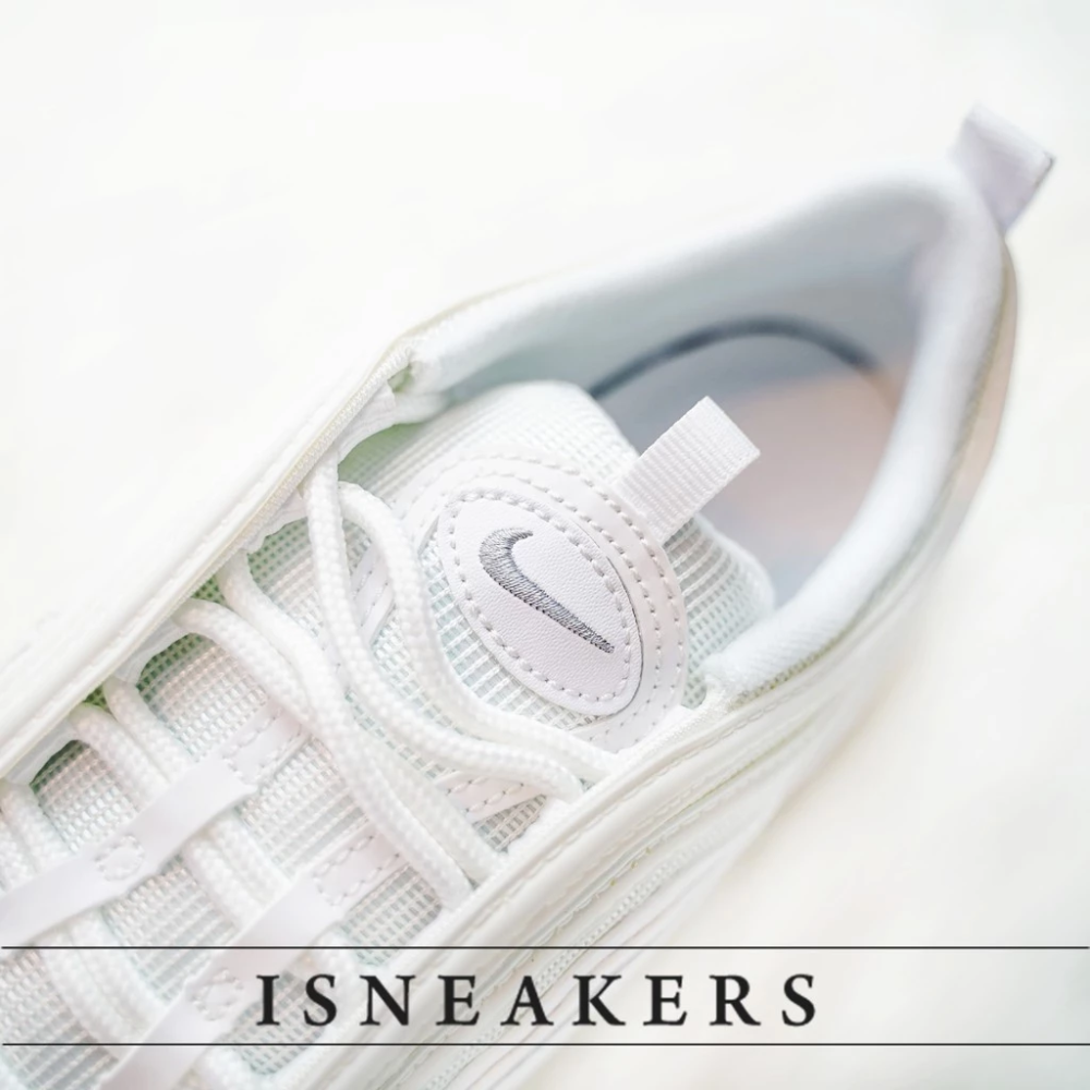 Nike Air Max 97 全白 灰勾 3M反光 休閒鞋 慢跑鞋 921826-101-細節圖4