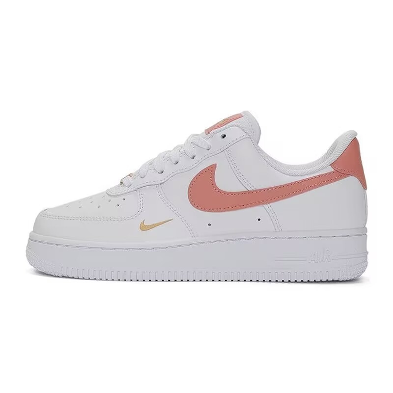 Nike Air Force 1 Low Mini Swoosh 灰綠 黑白 粉 雙勾 CZ0270-規格圖8