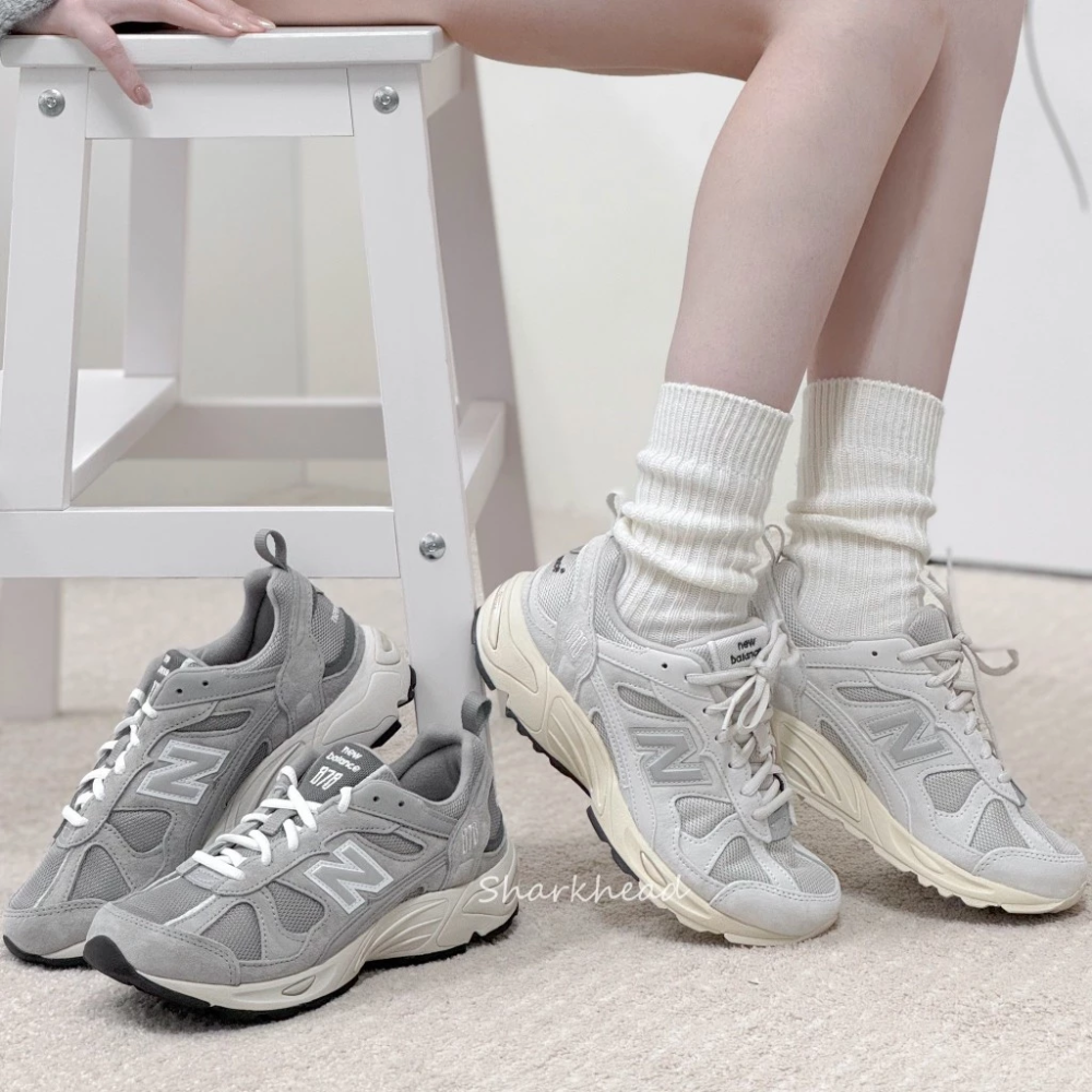 New Balance 878 慢跑鞋 老爹鞋 元祖灰 灰 CM878MC1-細節圖2