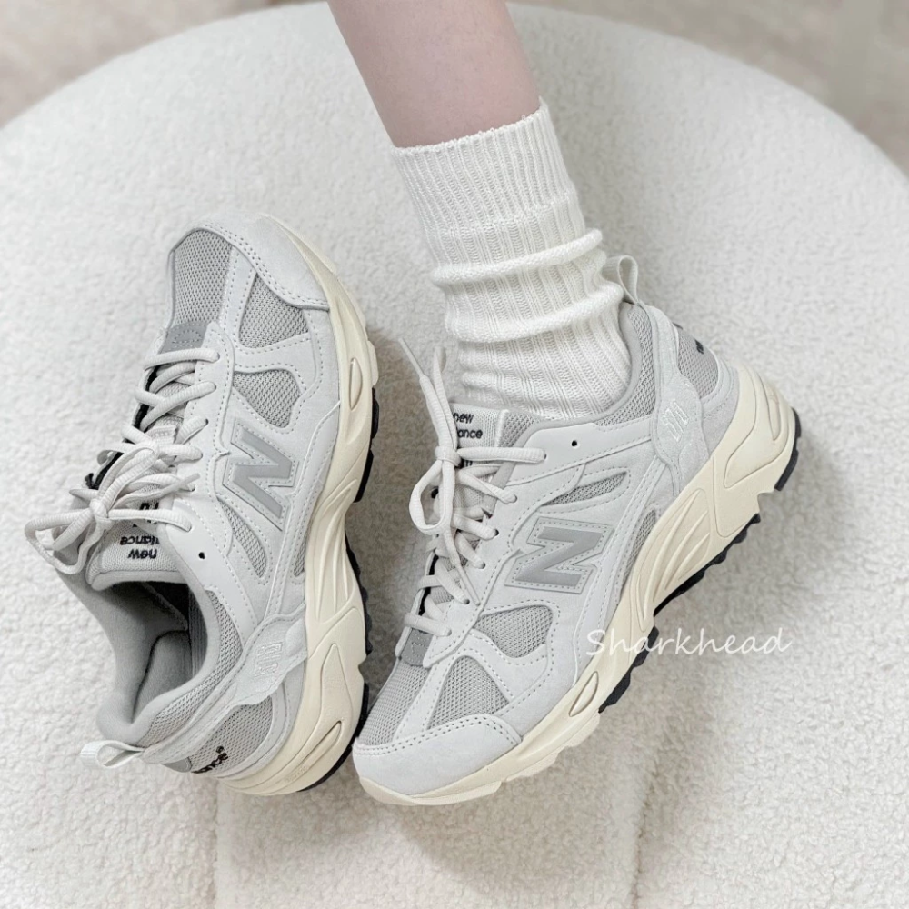 New Balance 878 慢跑鞋 老爹鞋 元祖灰 灰 CM878MC1-細節圖3