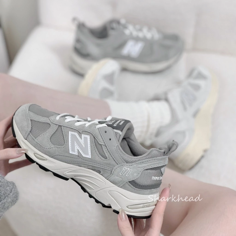 New Balance 878 慢跑鞋 老爹鞋 元祖灰 灰 CM878MC1-細節圖6