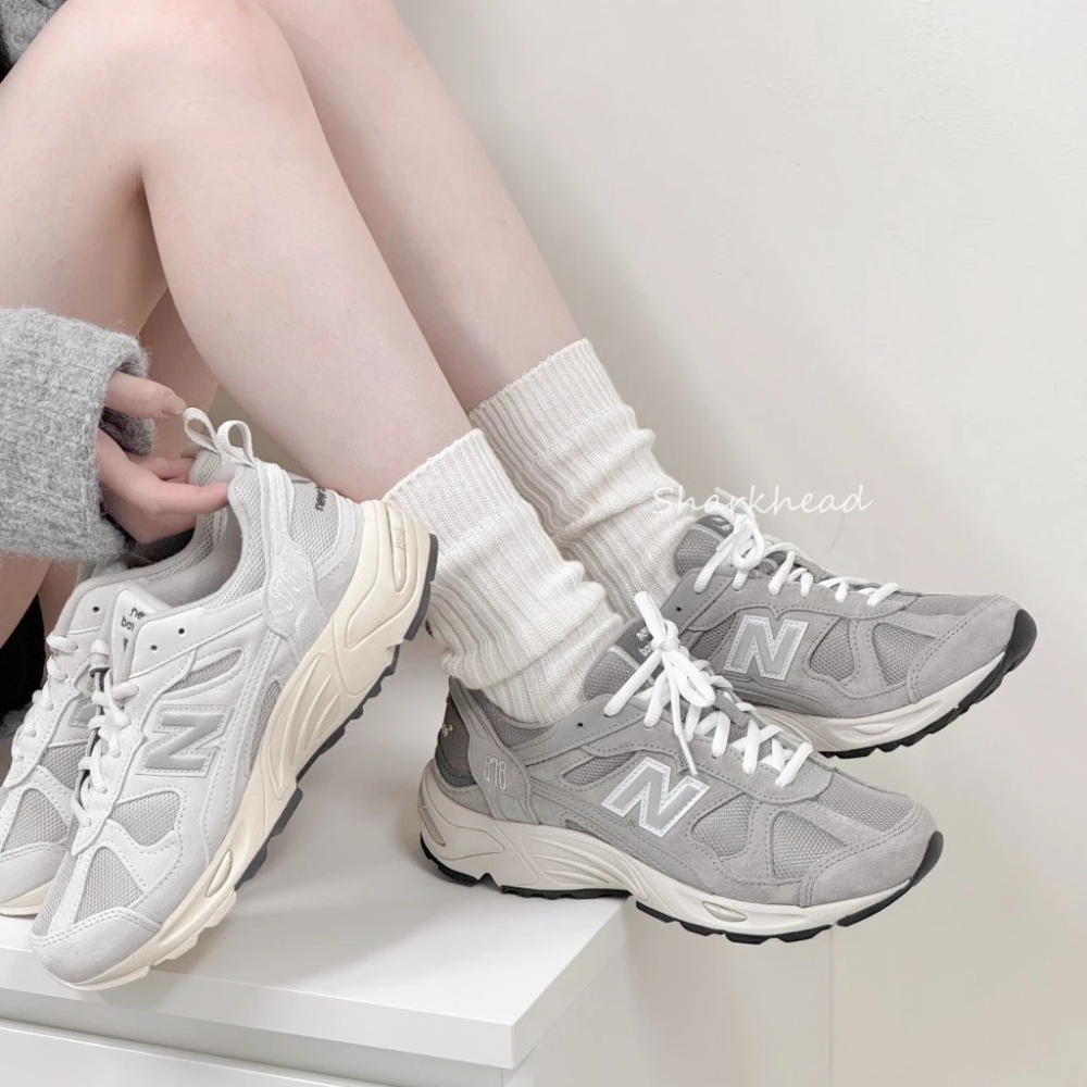 New Balance 878 慢跑鞋 老爹鞋 元祖灰 灰 CM878MC1-細節圖8