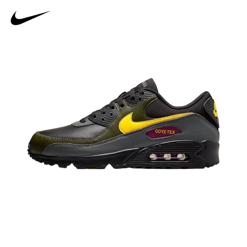 Nike Air Max 90 GTX Gore-Tex 耐吉 休閒鞋 氣墊 灰綠黃 DJ9779-001-細節圖2
