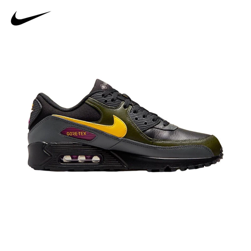 Nike Air Max 90 GTX Gore-Tex 耐吉 休閒鞋 氣墊 灰綠黃 DJ9779-001-細節圖3