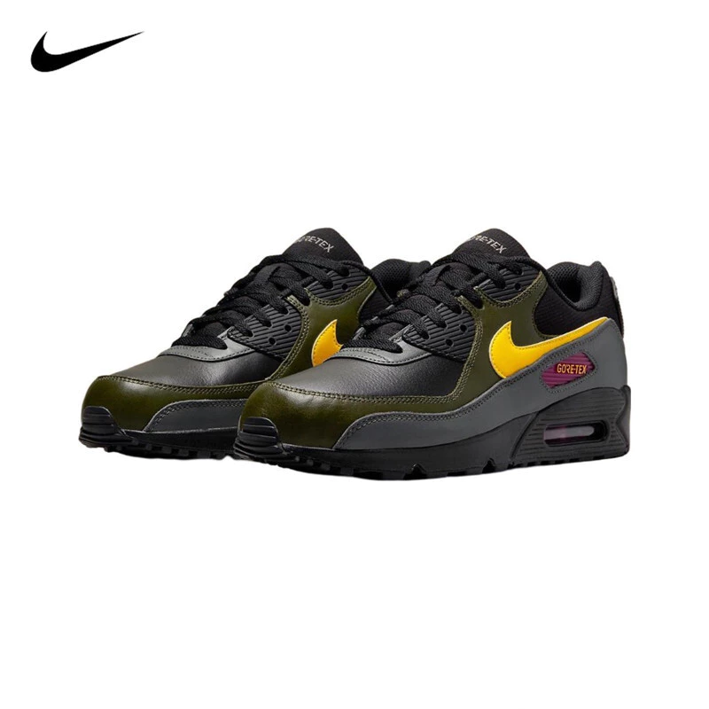 Nike Air Max 90 GTX Gore-Tex 耐吉 休閒鞋 氣墊 灰綠黃 DJ9779-001-細節圖4