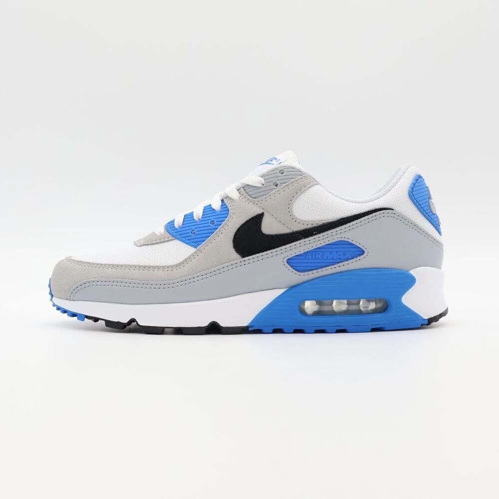 NIKE AIR MAX 90 底特律獅子照片藍白黑灰FN6958-102-細節圖2