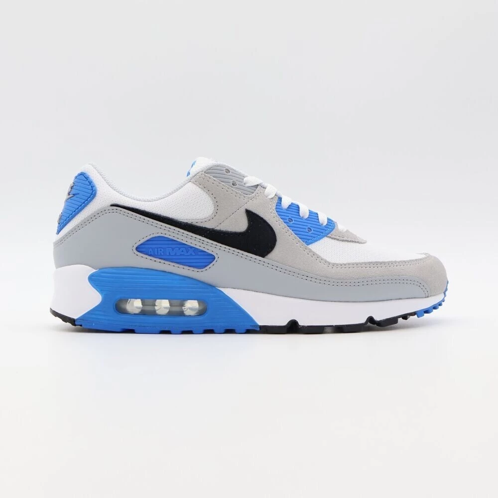 NIKE AIR MAX 90 底特律獅子照片藍白黑灰FN6958-102-細節圖3