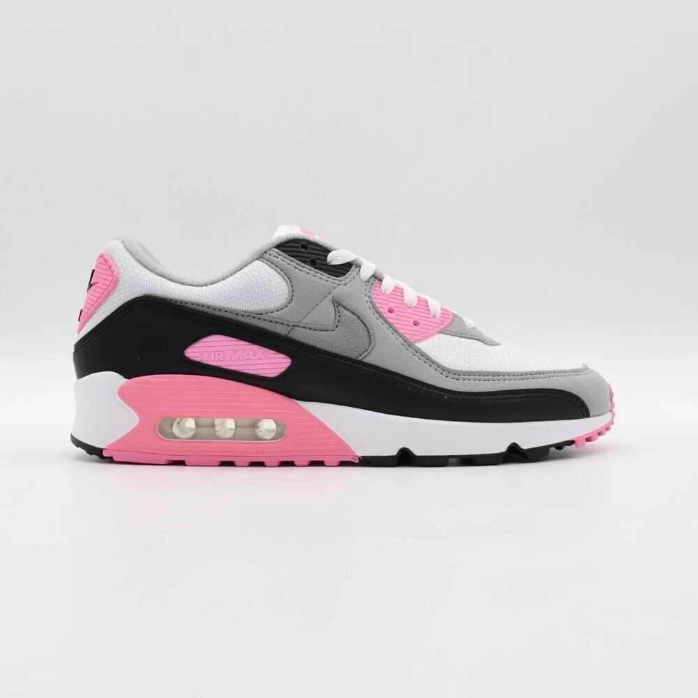 NIKE AIR MAX 90 RECRAFT 玫瑰白顆粒灰粉煙CD0490-102-細節圖3