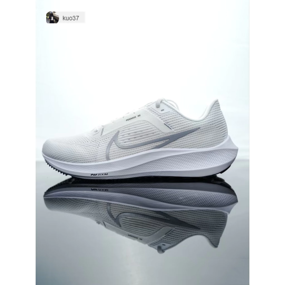 Nike Air Zoom Pegasus 40男女運動鞋 休閒鞋 跑步鞋 白色DV3853-102-細節圖5