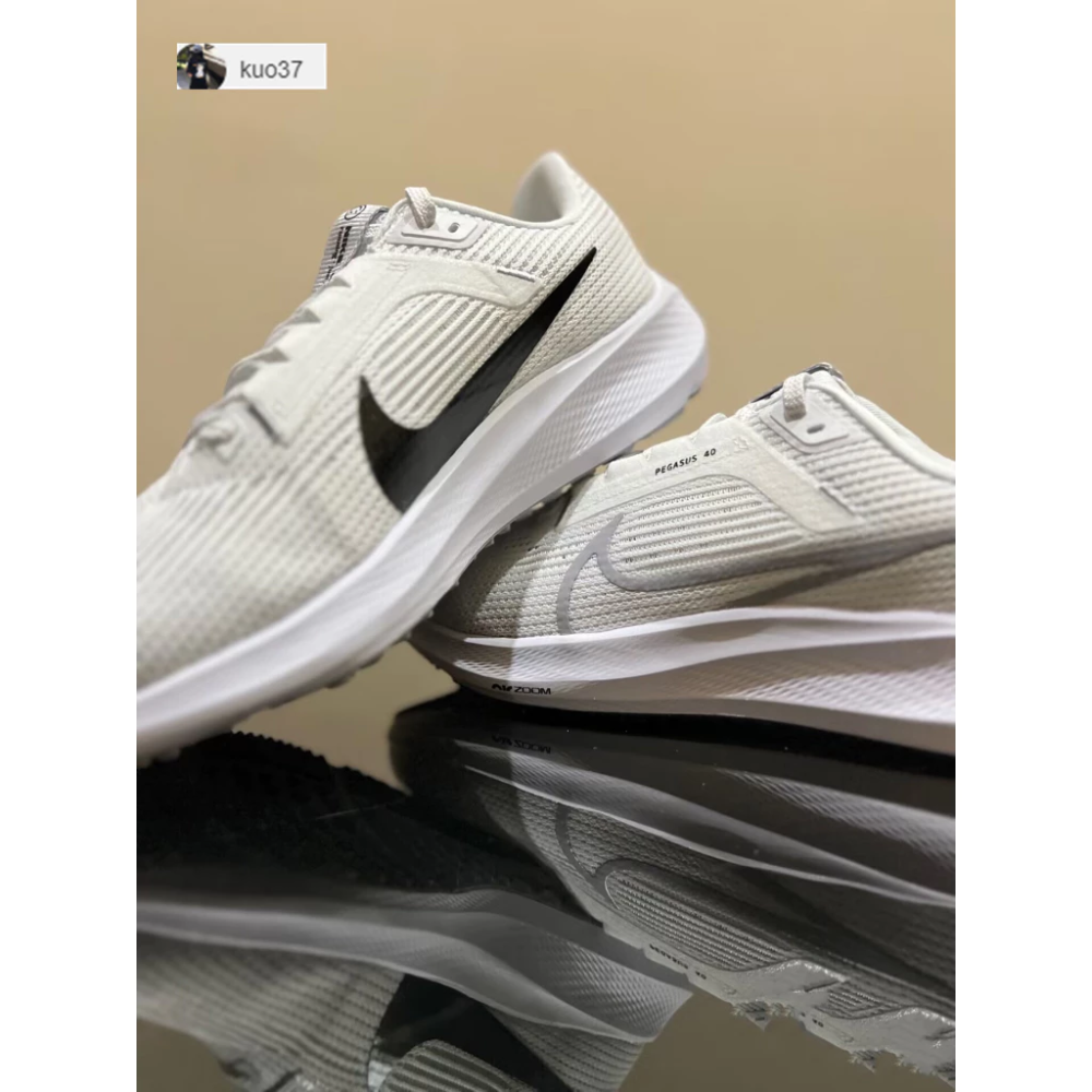 Nike Air Zoom Pegasus 40男女運動鞋 休閒鞋 跑步鞋 白色DV3853-102-細節圖6