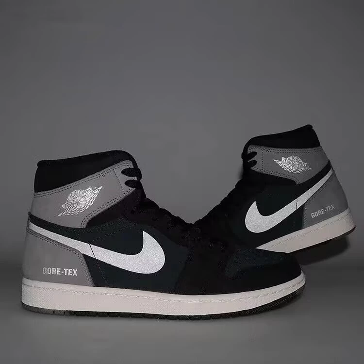 Air Jordan 1 Element Gore-Tex 男運動鞋 復古籃球鞋 防水 黑綠灰 DB2889-001-細節圖3