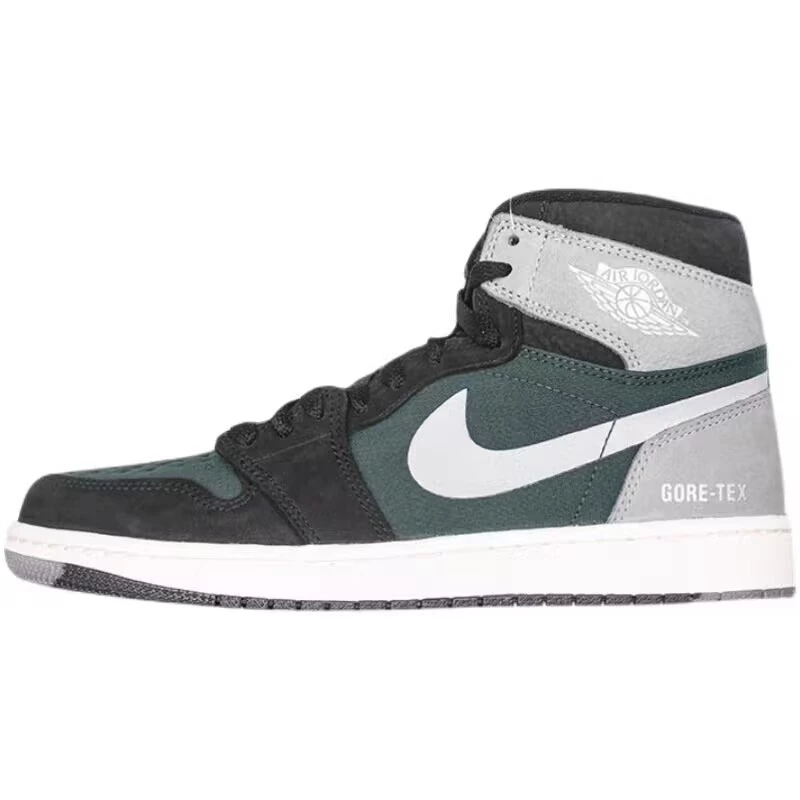 Air Jordan 1 Element Gore-Tex 男運動鞋 復古籃球鞋 防水 黑綠灰 DB2889-001-細節圖5