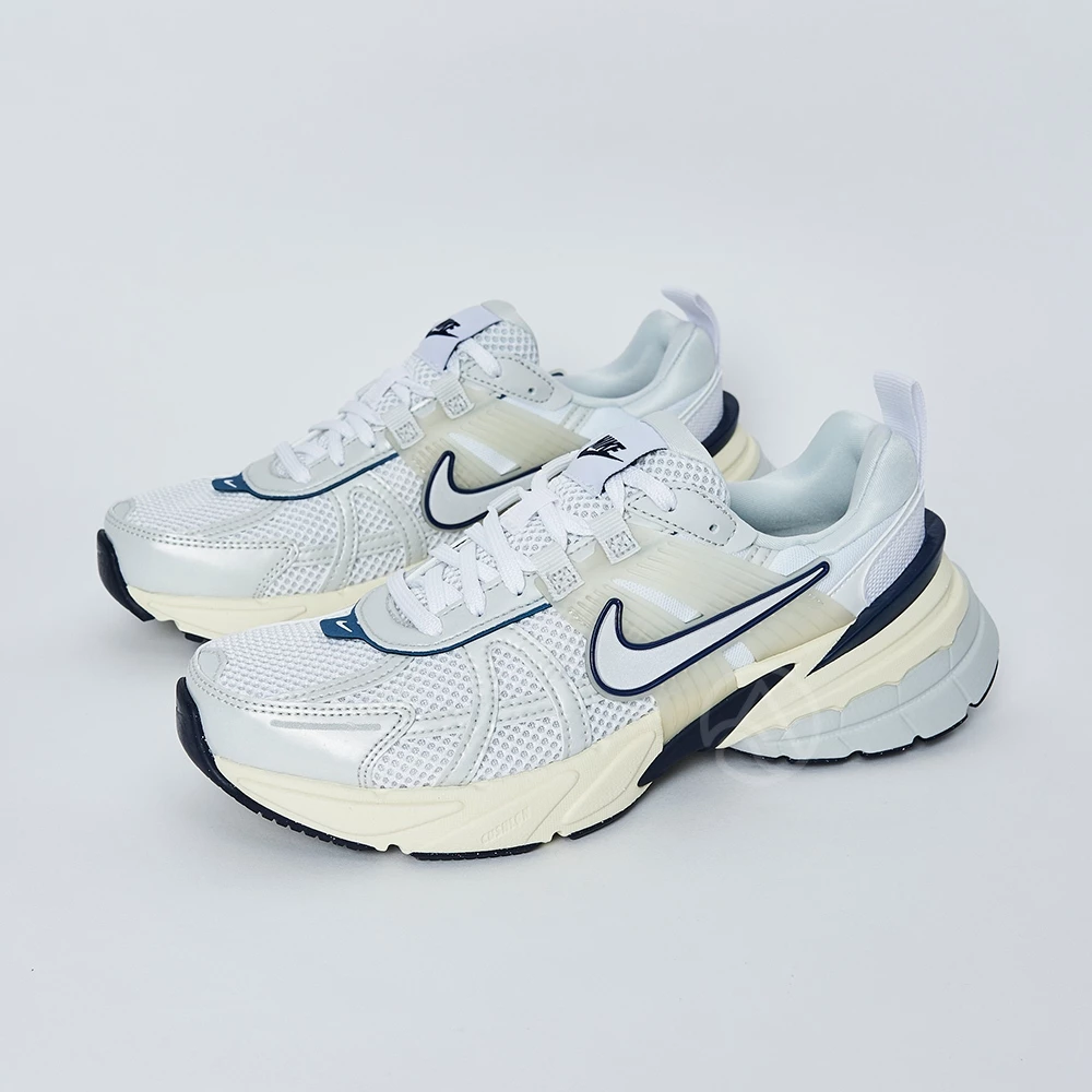 Nike W V2K Run 女 白藍 復古 網布 奶油底 Y2K 運動 休閒 休閒鞋 FD0736-102-細節圖6