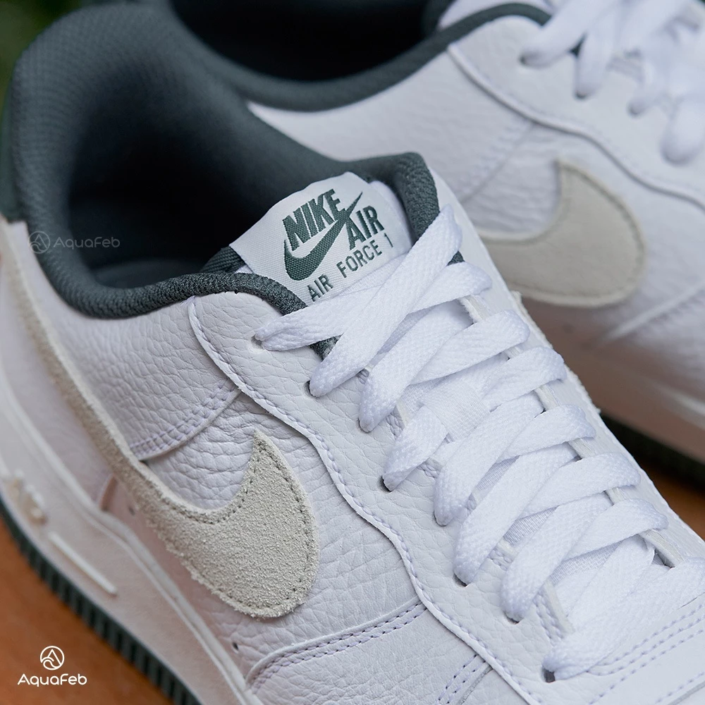 Nike Air Force 1 Low 男 黃綠 復古 運動 AF1 休閒 休閒鞋 HF1939-100-細節圖3