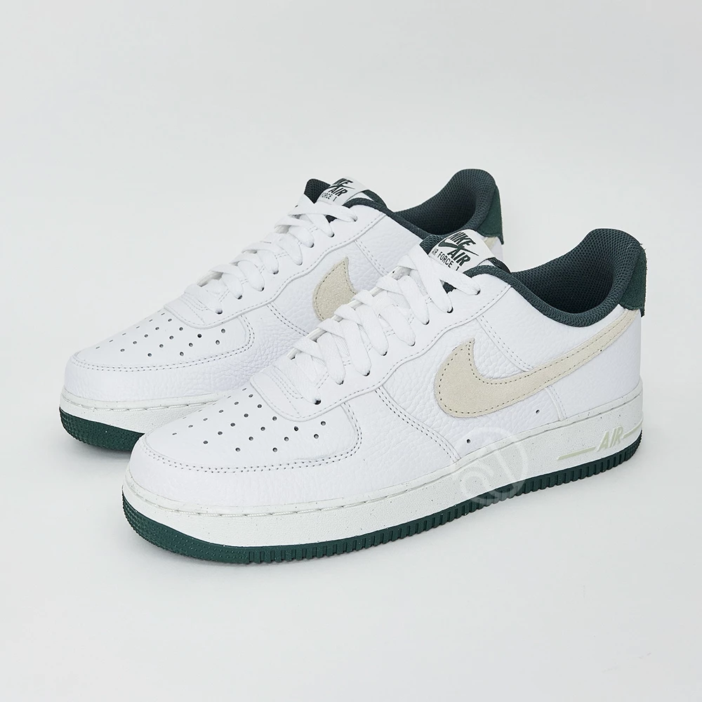 Nike Air Force 1 Low 男 黃綠 復古 運動 AF1 休閒 休閒鞋 HF1939-100-細節圖6