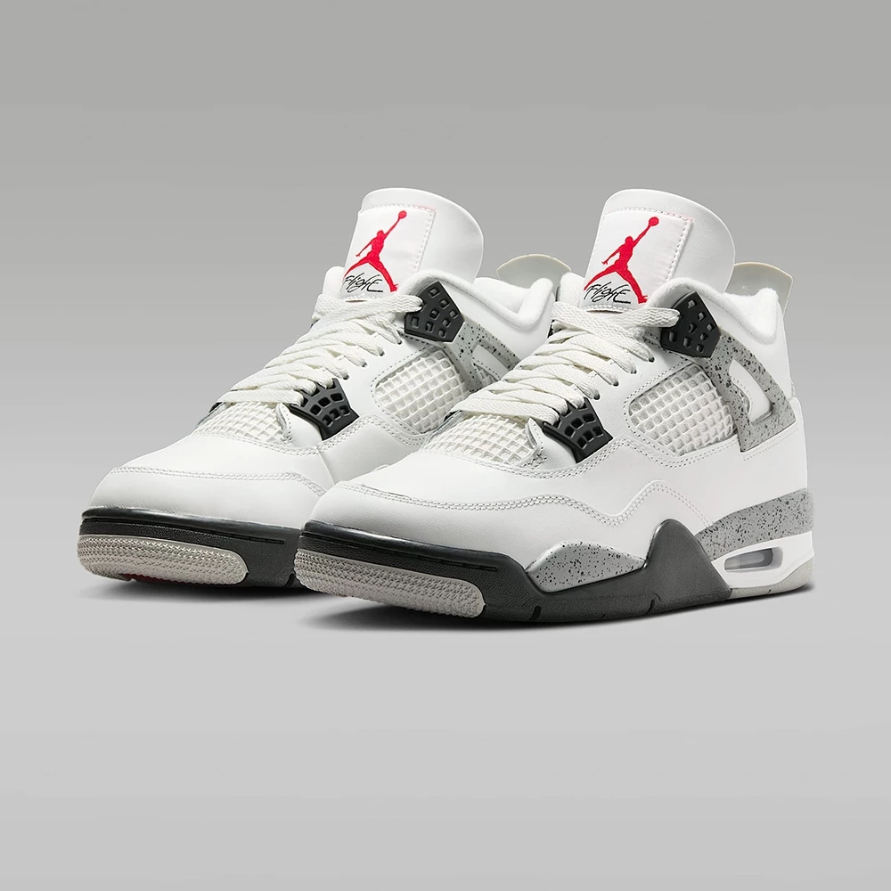 Nike Air Jordan 4 Retro 男 白水泥 復刻 AJ4 運動  籃球鞋 FV5029-100-細節圖8