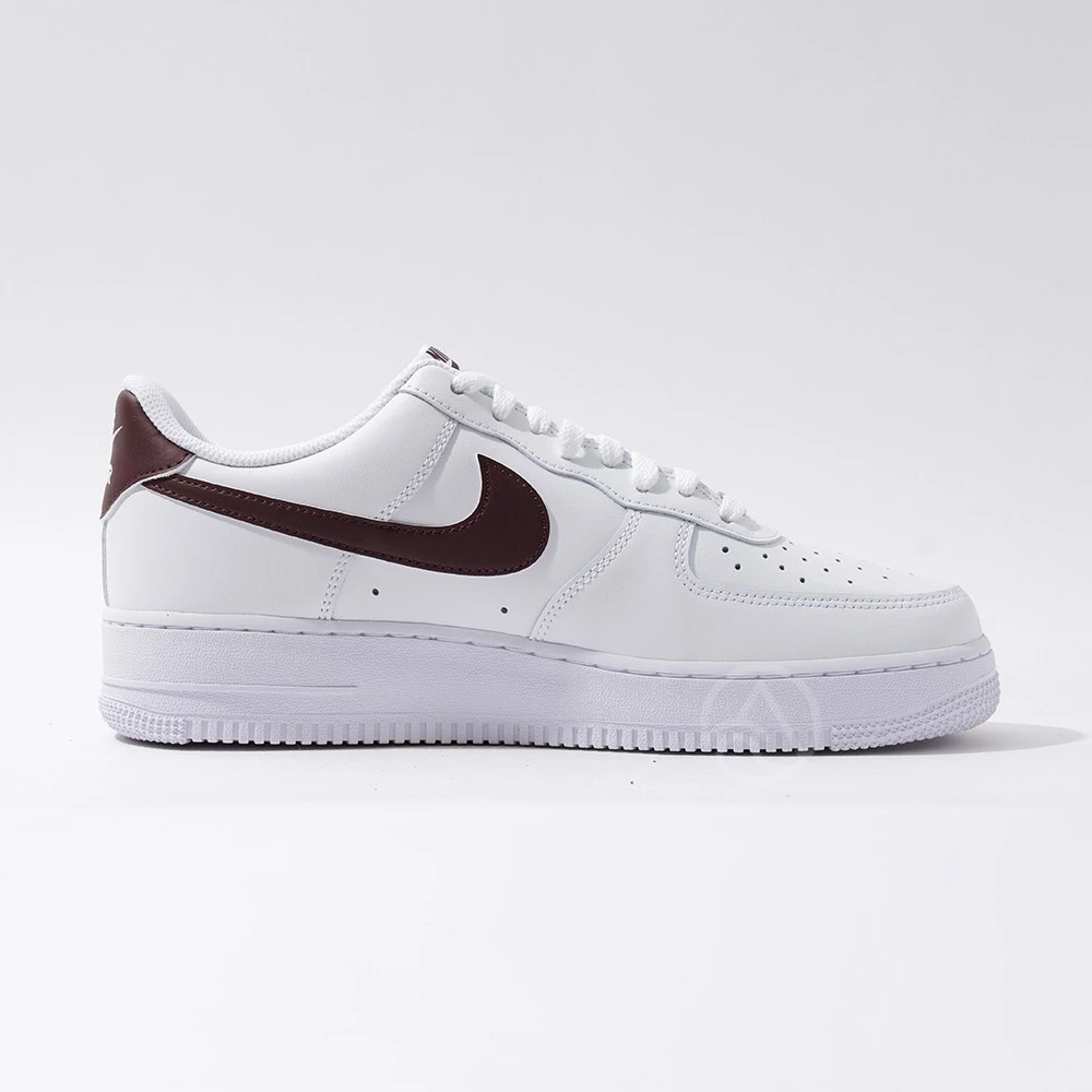 Nike Air Force 1＇07 男 白紫紅 復古 休閒鞋 FJ4146-112-細節圖6