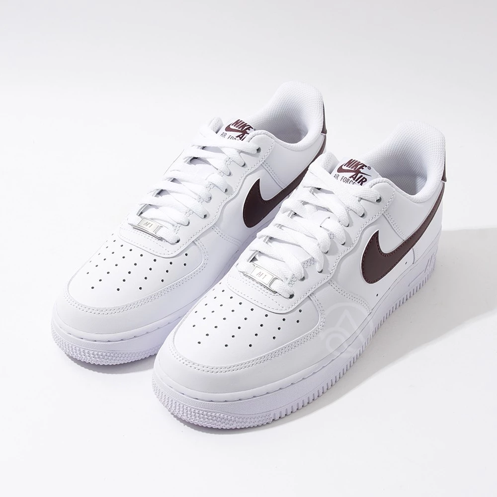 Nike Air Force 1＇07 男 白紫紅 復古 休閒鞋 FJ4146-112-細節圖7