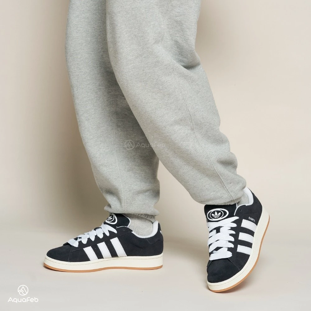 Adidas CAMPUS 00S 男鞋 女鞋 黑白色 運動 經典 休閒鞋 HQ8708-細節圖5