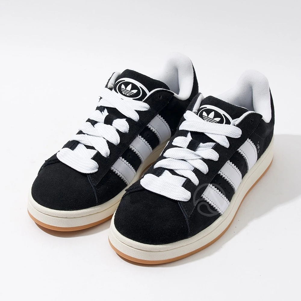 Adidas CAMPUS 00S 男鞋 女鞋 黑白色 運動 經典 休閒鞋 HQ8708-細節圖7