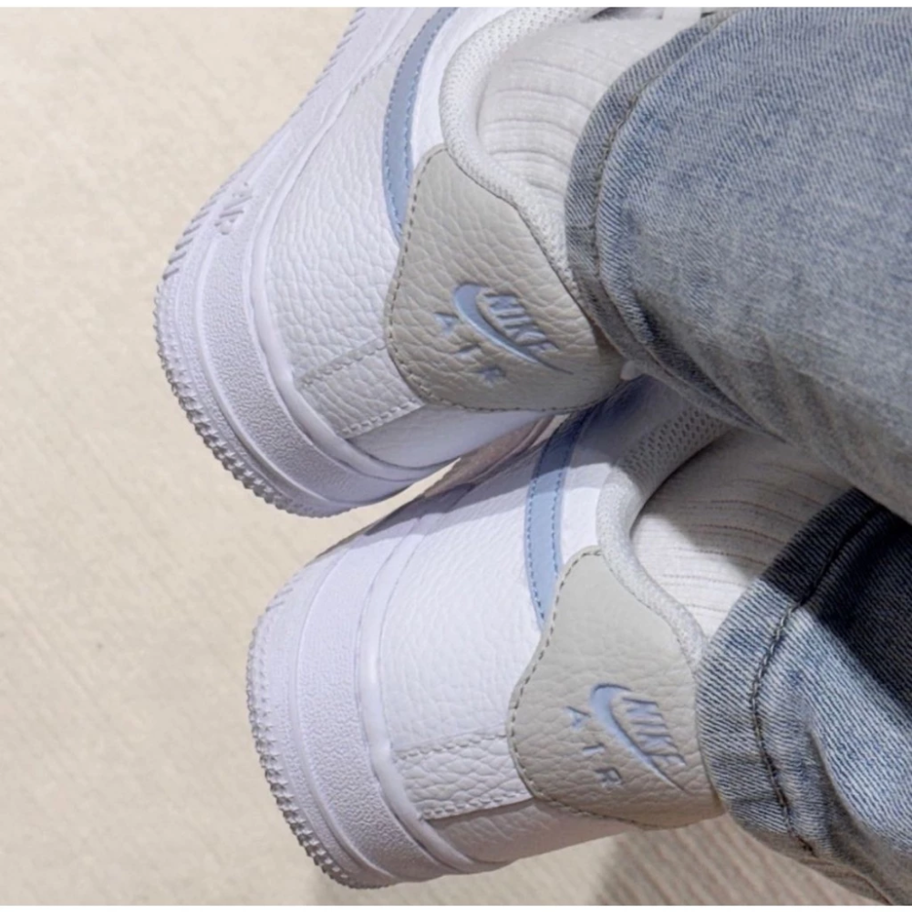 NIKE AIR FORCE1 LIGHT ARMORY BLUE 海冰藍 HF0022-100-細節圖4