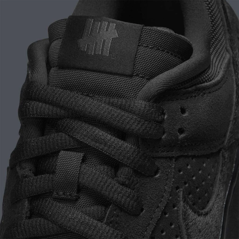 Undefeated X Nike Dunk Low 黑魂 男女款 極致黑 DO9329-001-細節圖8