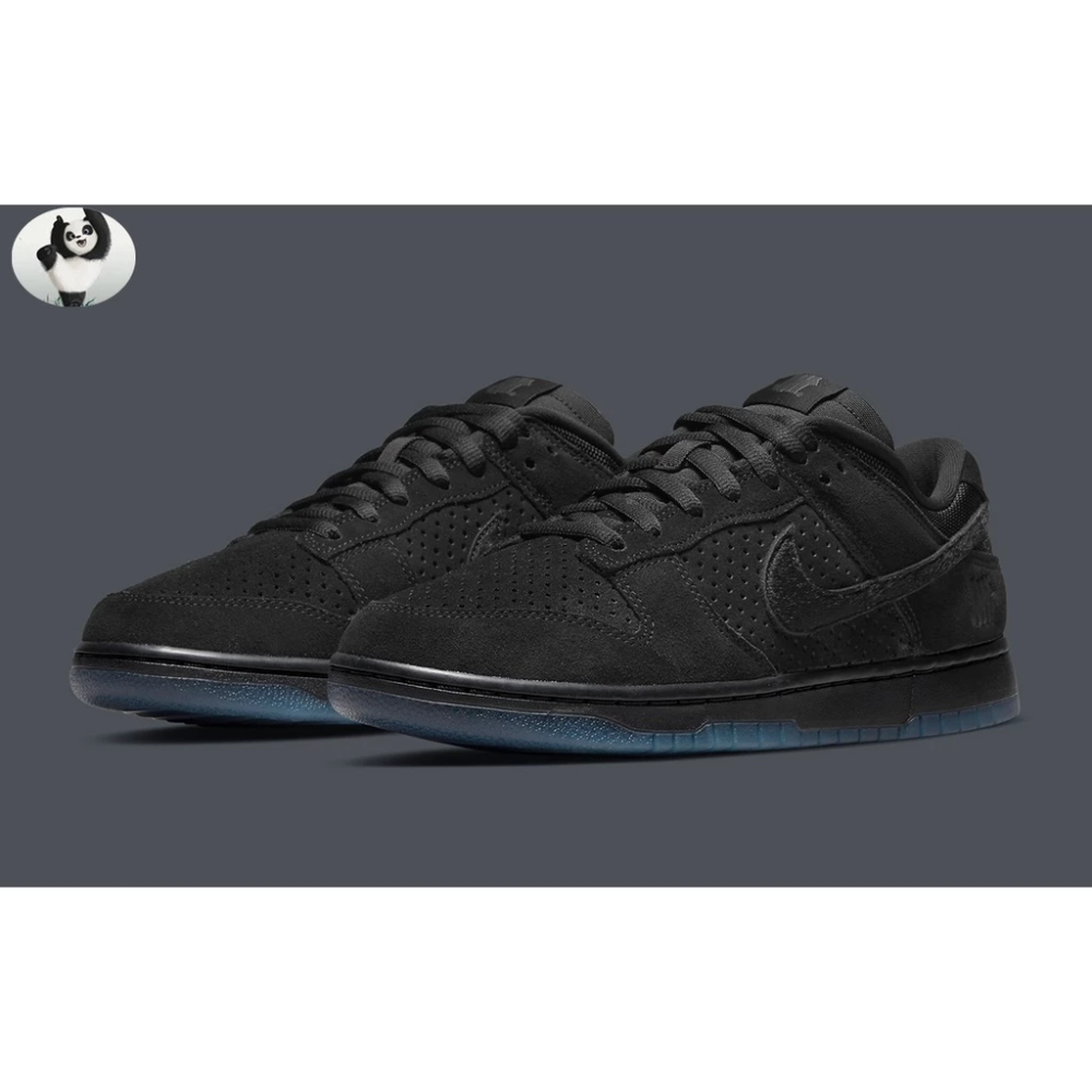 Undefeated X Nike Dunk Low 黑魂 男女款 極致黑 DO9329-001-規格圖9