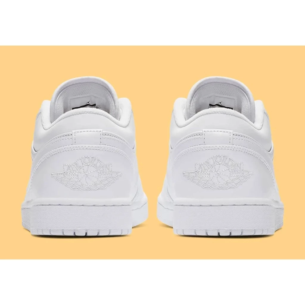 Nike Air Jordan 1 Low AJ1 白色 滑板鞋 553558-111 男女鞋-細節圖6