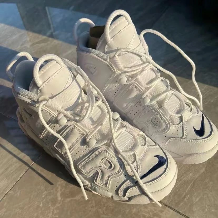 NIKE AIR MORE UPTEMPO 大AIR 白色 全白 籃球鞋 DH9719-100-細節圖6