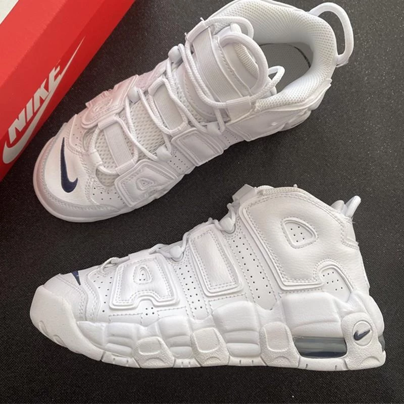 NIKE AIR MORE UPTEMPO 大AIR 白色 全白 籃球鞋 DH9719-100-規格圖6