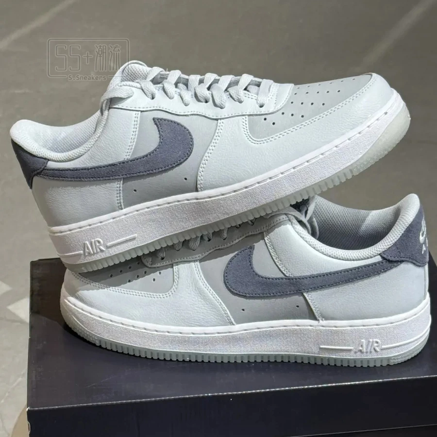 Nike Air Force 1 Light Smoke Grey AF1 休閒鞋 隕石灰 煙灰 FJ4170-001-細節圖5
