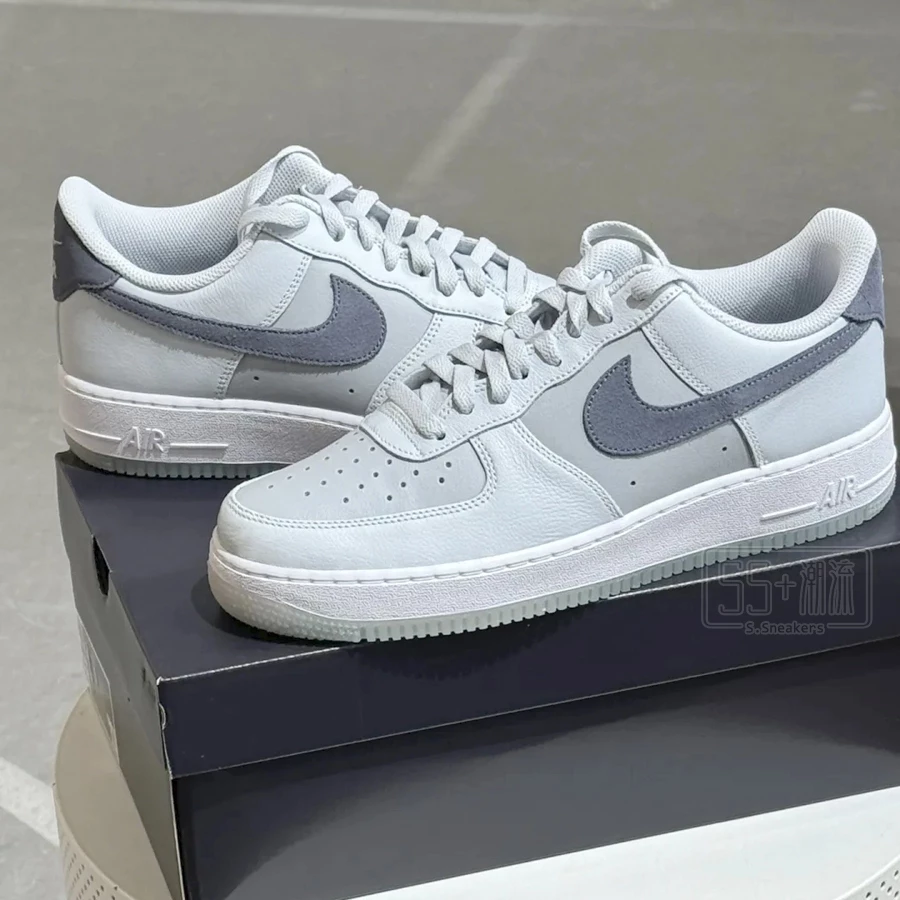 Nike Air Force 1 Light Smoke Grey AF1 休閒鞋 隕石灰 煙灰 FJ4170-001-規格圖7